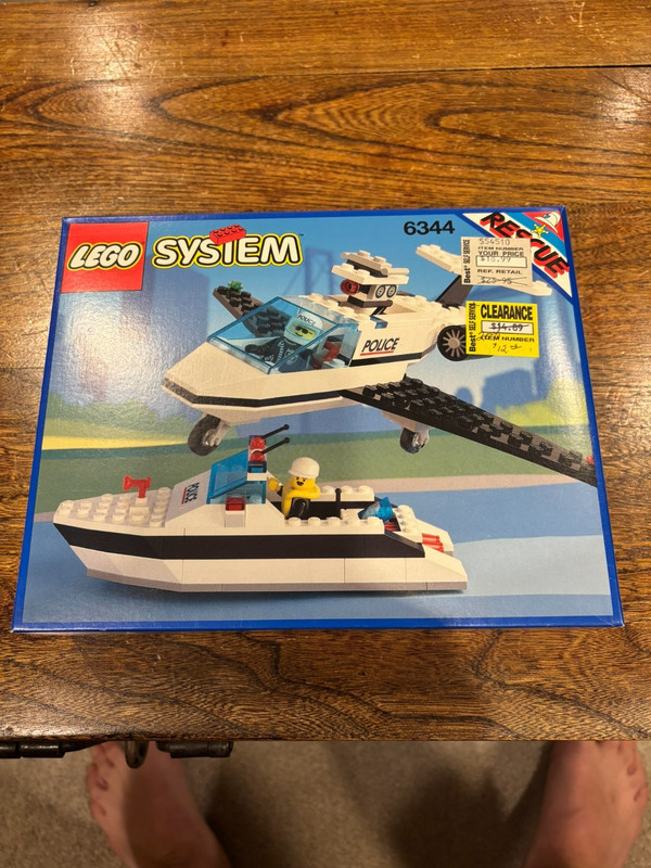 LEGO Town: Jet Speed Justice (6344) (new&sealed)