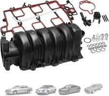 Upper Intake Manifold W Gasket For 1995-2005 Chevy Buick Olds 3800 3.8l V6 New Upper Intake Manifold W Gasket For 1995-2005 Chevy Buick Olds 3800 3.8l V6 New