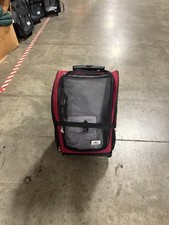 Snoozer Roll Around Travel Dog Carrier Backpack 4-in-1 Red Medium Red