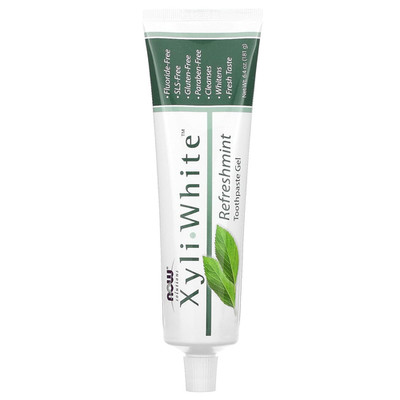 Solutions, Xyliwhite  Toothpaste Gel, Refreshmint, Cleanses and Whitens, Fresh T