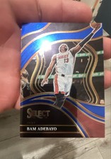 2023-24 Panini Select - Courtside Bam Adebayo #259 Blue Prizm
