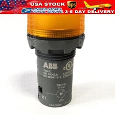 1 PC new abb CL2-523Y Yellow LED Signal Indicator 220/230VAC  US Free TAX