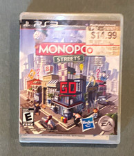Monopoly Streets Sony PlayStation 3 PS3 2010 EA E Rated NTSC-U/C Manual