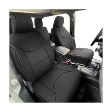 AOMSAZTO Seat Cover for Jeep Wrangler JK 4 Door 2008 2009 2010 Custom Full Se...