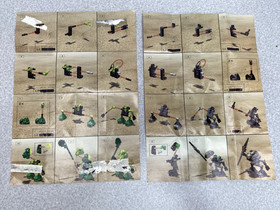 Bionicle Turaga Set of 6 Compete W Instruction 8540 8541 8542 8543 8543 8454 Lot