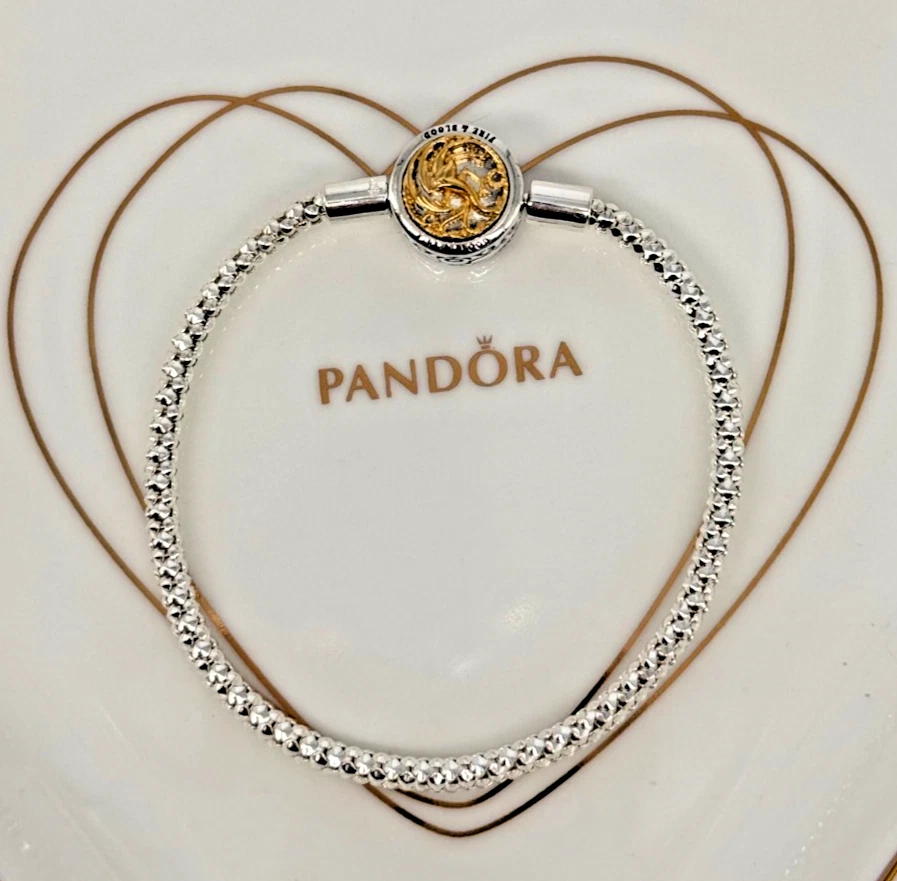 New Pandora x Game of Thrones Moments Studded Chain Bracelet 562964C00-16cm - Image 4 of 4