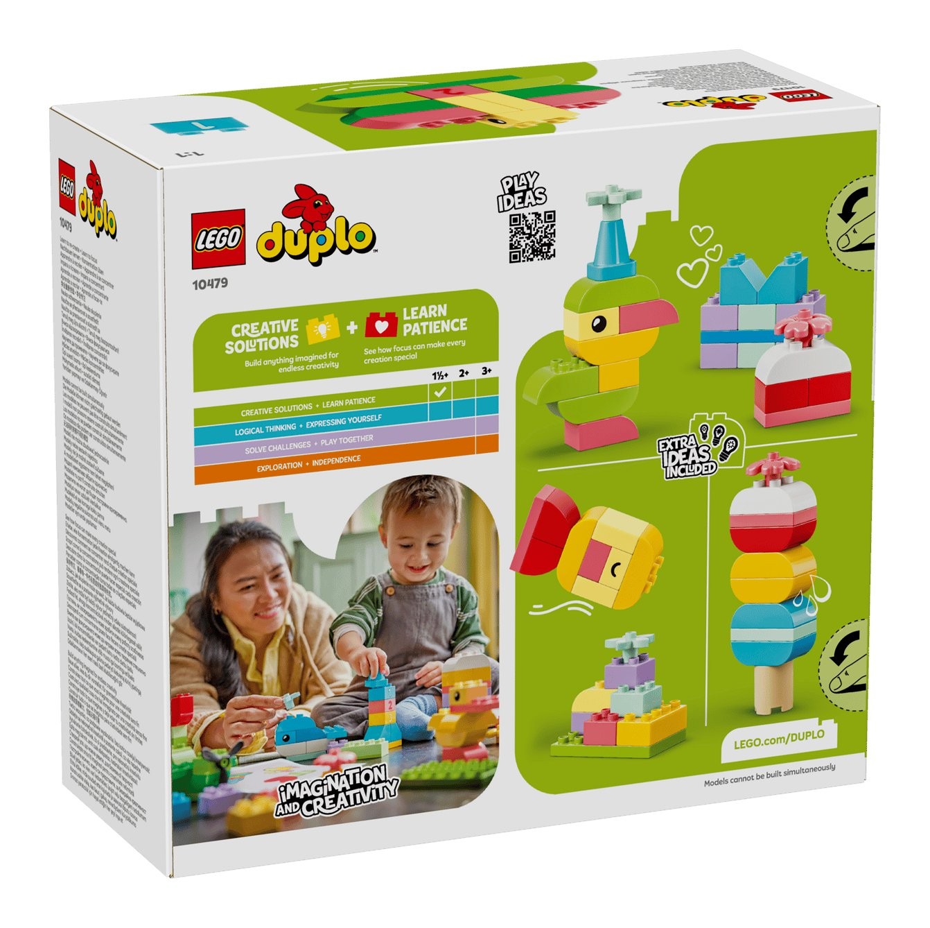 LEGO DUPLO Classic Scatola Creativa Colorata 80 pz foto 2