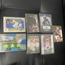 Rare JERSEY AUTO ROOKIE basketball football baseball sports Lot KOBE SHAQ DUKES