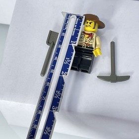 Lego Johnny Thunder Shovel PickAxe Adventurers Desert Minifigure Dino Research