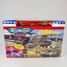 90s Vintage Micro Machines Military Battle Zones Wildcat Transport Set 1995