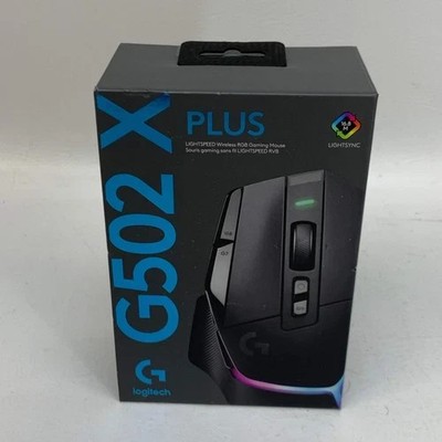 Logitech G502 X PLUS Wireless Gaming Mouse - Black for sale online