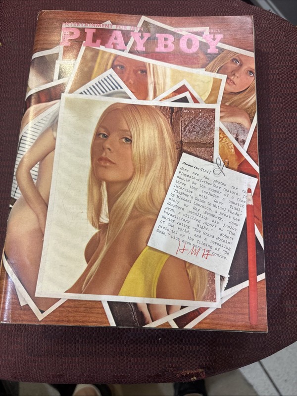 Playboy Magazine June 1969 W/Centerfold Like New