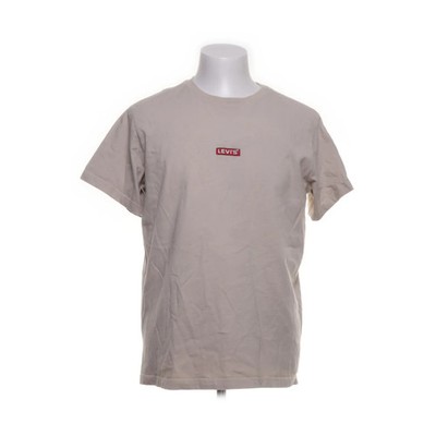 Levi Strauss & Co, T-shirt, Größe: M, Beige, Baumwolle, Print, Herren #ool
