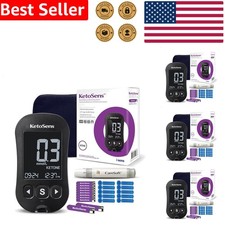 Keto Blood Ketone Monitor Kit: Rapid Accurate Testing for Ketogenic Diet Health
