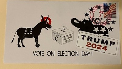 2024 election day insert 11/5/2024 vote for Trump