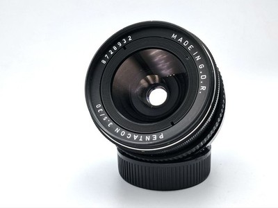 Pentacon 30mm f/3.5 M42 Wide Angle Lens MF Preset w/ Caps Vintage