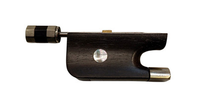 Nose Bow Ebony Silver Mother of Pearl NOS Frog Replacement ST1125