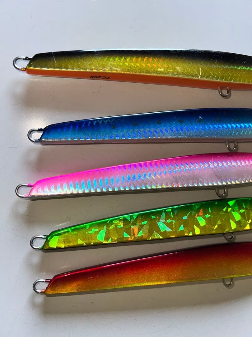 SMITH TACHUUM Metal Jig 200g 5pcs - Image 5