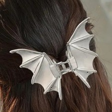 Bat Wing Shape Hair Clips Metal Gothic Wing Shape Hair Claw No-Slip Hair greater