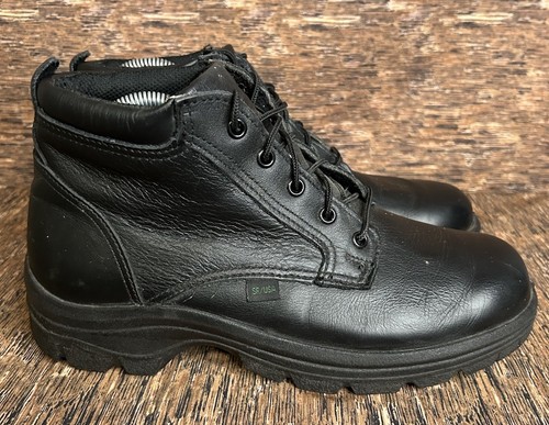 Thorogood Soft Streets Plain Toe Chukka Boots Black Leather Women’s Size 10 - Picture 2 of 14