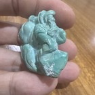 Antique Chinese Turquoise carving of a figure — photo 5