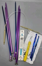 Lot of Knitting Needles Crochet Hooks Circular Boye