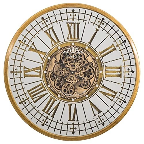 Yosemite Home Decor Metal Gears Wall Clock