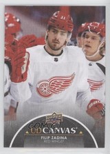 2021-22 Upper Deck Series 2 UD Canvas Black Filip Zadina #C150 0r2s