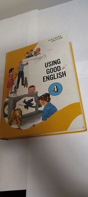 using good english level 4 teachers edition book harold shane 1961