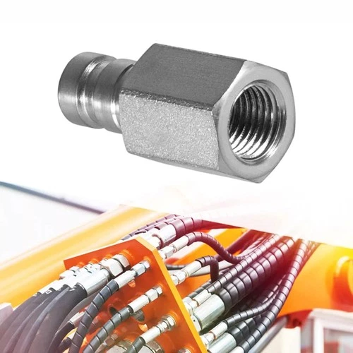 PD342 Series PD Steel Test Port & Diagnostic Equipment Quick Nipple 6000 psi√ - Picture 1 of 17