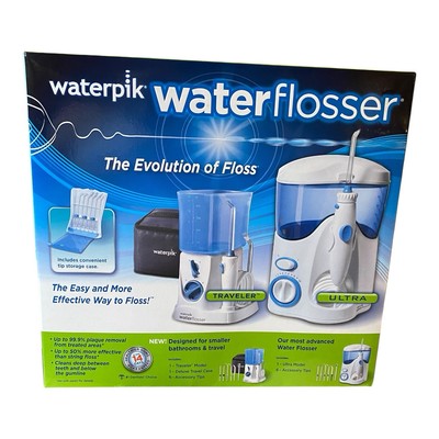 WaterPik Water Flossers Ultra Countertop WP-100 Traveler WP-305 Dental Irrigator
