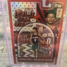2025-26 Topps Basketball Limited Stock Legends Rookie Jeremiah Fears