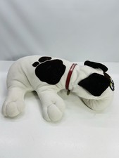 Vtg Tonka Pound Puppies Large 18" Bulldog White Dark Brown 1985
