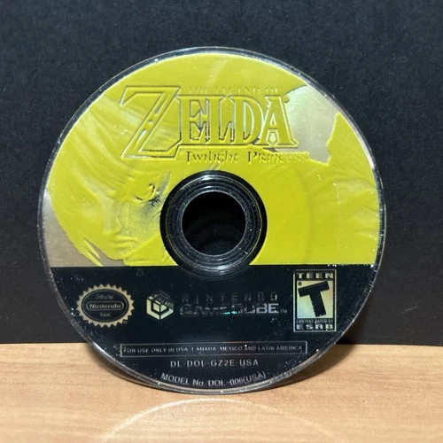 The Legend of Zelda: Twilight Princess (Nintendo GameCube,) Disc Only. Tested