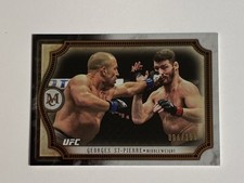 2018 Topps UFC Museum Collection Georges St-Pierre 96/159 Copper Card #3