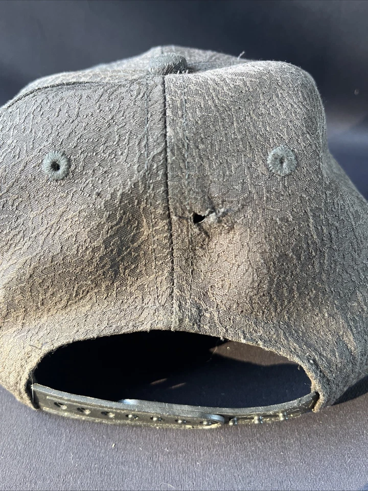 Gorra Air Jordan Metal Negra Jumpman Gorra Snapback Juvenil Foto 4 de 4