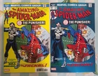 Amazing Spider-Man #129 Set 2 Facsimile Blue Foil Variant Punisher ~ 2026 UNREAD