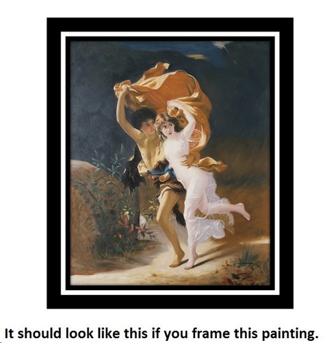 "The Storm" 20x24, Old master reproduction Oil painting on Giclee Canvas, - Picture 4 of 5
