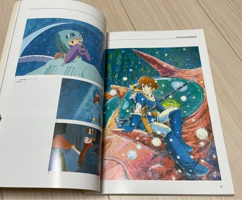The Art of Nausicaa Valley of the Wind Studio Ghibli book Japan Hayao Miyazaki - Picture 4 of 17