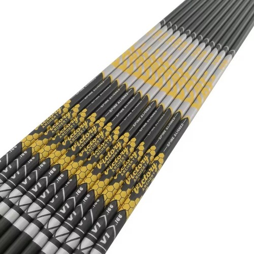 12pcs Spine350-1000 ID4.2mm 30.5inch Arrow Shafts Vanes Points Accessories - Picture 3 of 6