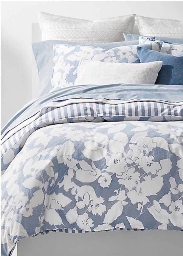 RALPH LAUREN WILLA FLORAL F/Q COMFORTER SET SLOANE WHITE QUEEN SHEET SET  NEW
