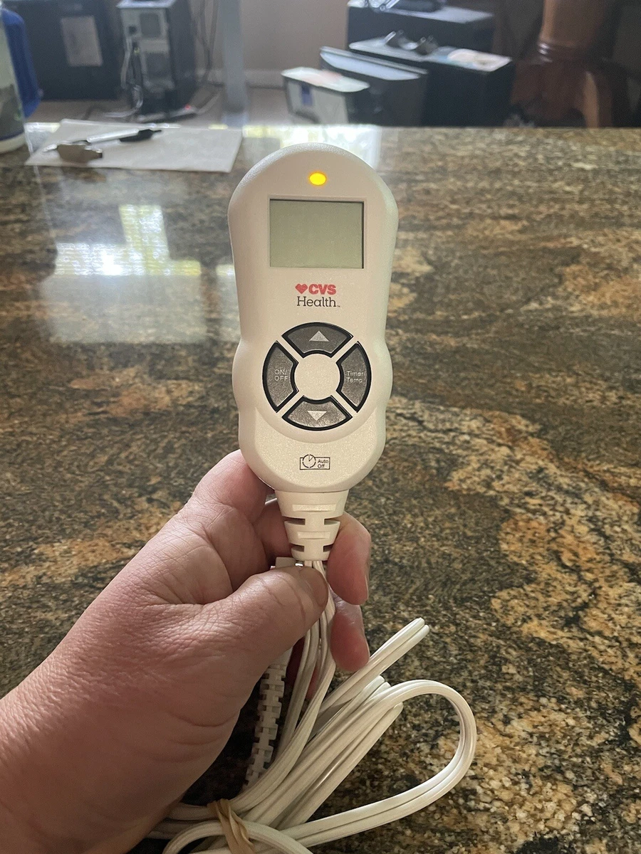 CVS Health Pharmacy Electric Blanket Warmer Controller For Pad 2 Prong  Tested | eBay