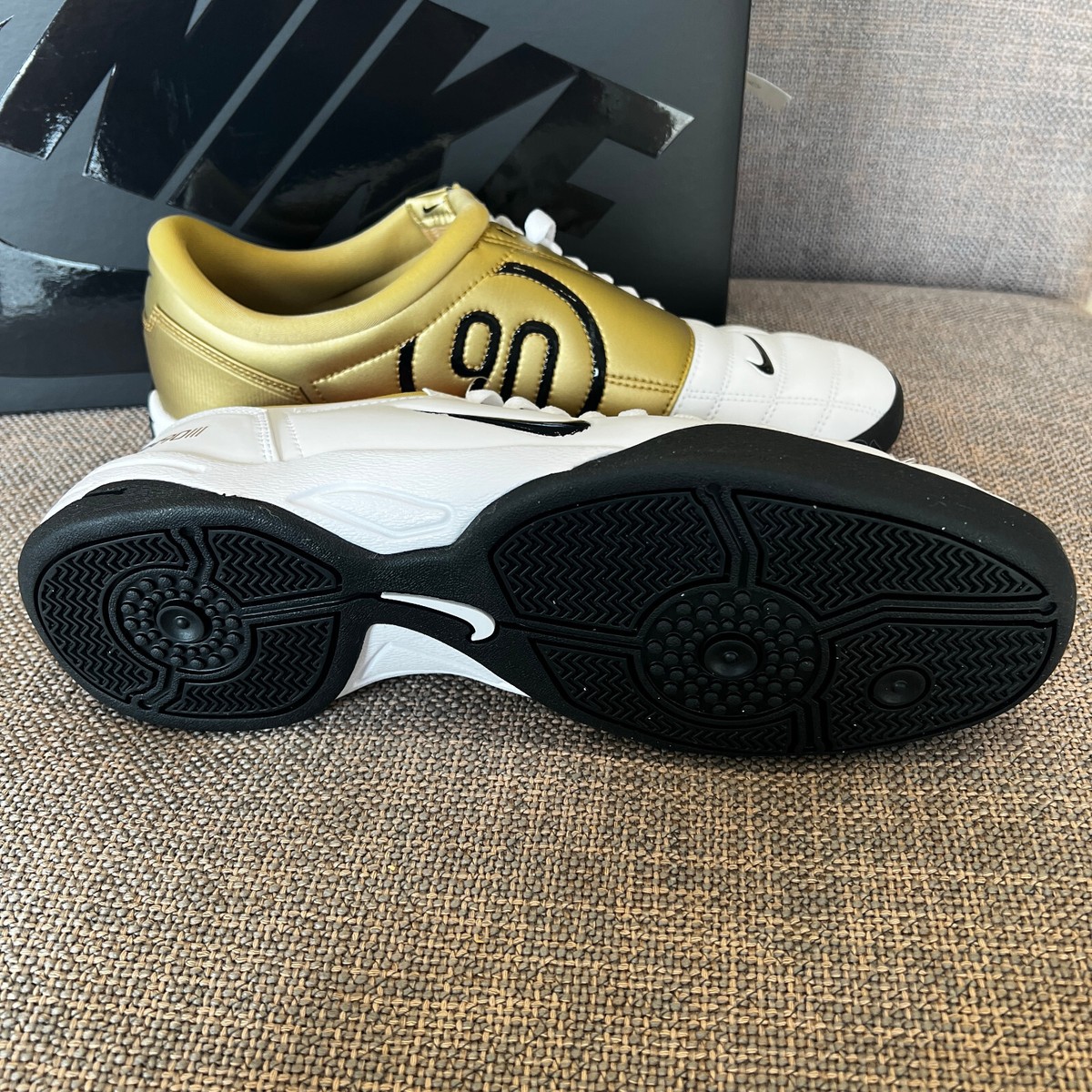 NIKE ナイキ トータル90 Ⅲ ホワイト×ゴールド 23cm デッドストック 5/20発売｜Nike Total 90 III SP 