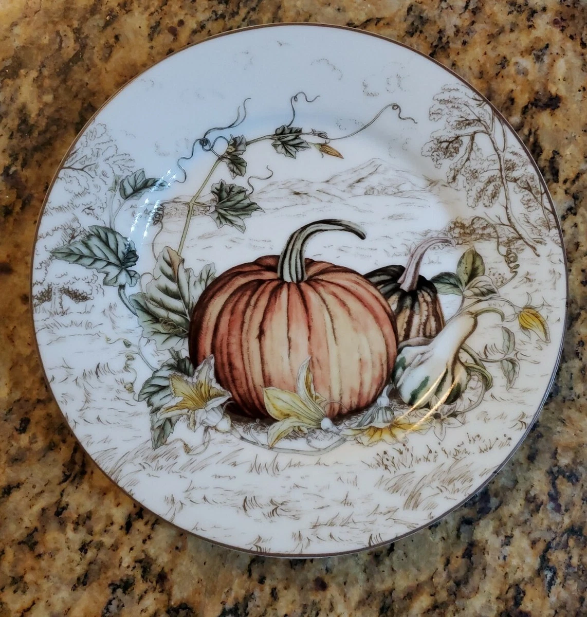 Thanksgiving clearance salad plates