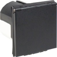 As-Schwabe 61493 | Cee-Caravan-Einspeisungsstecker, Schwarz
