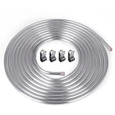 1/2" OD Fuel Line Tubing 25ft - 0.039" Thick Aluminum For Hydraulic Systems