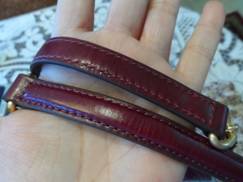 Borsa a tracolla convertibile Tory Burch fiamminga bordeaux/beige tweed/pelle - Foto 7 di 24