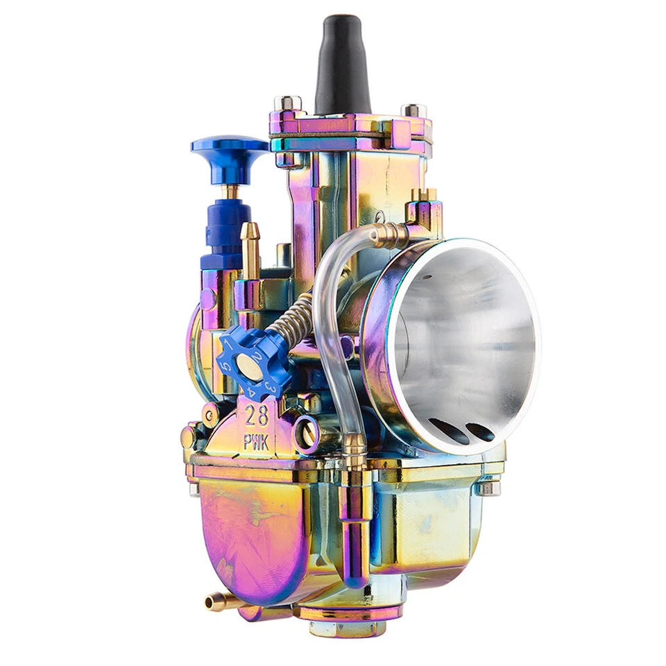 FOR YAMAHA YZ125 YZ100 YZ85 CARBURETOR KEIHIN PWK28 CARB PWK 28 MOTORCYCLE CARB - Image 2 of 4