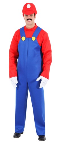 VESTITO COSTUME Maschera di CARNEVALE per Adulti Super MARIO BROS | eBay