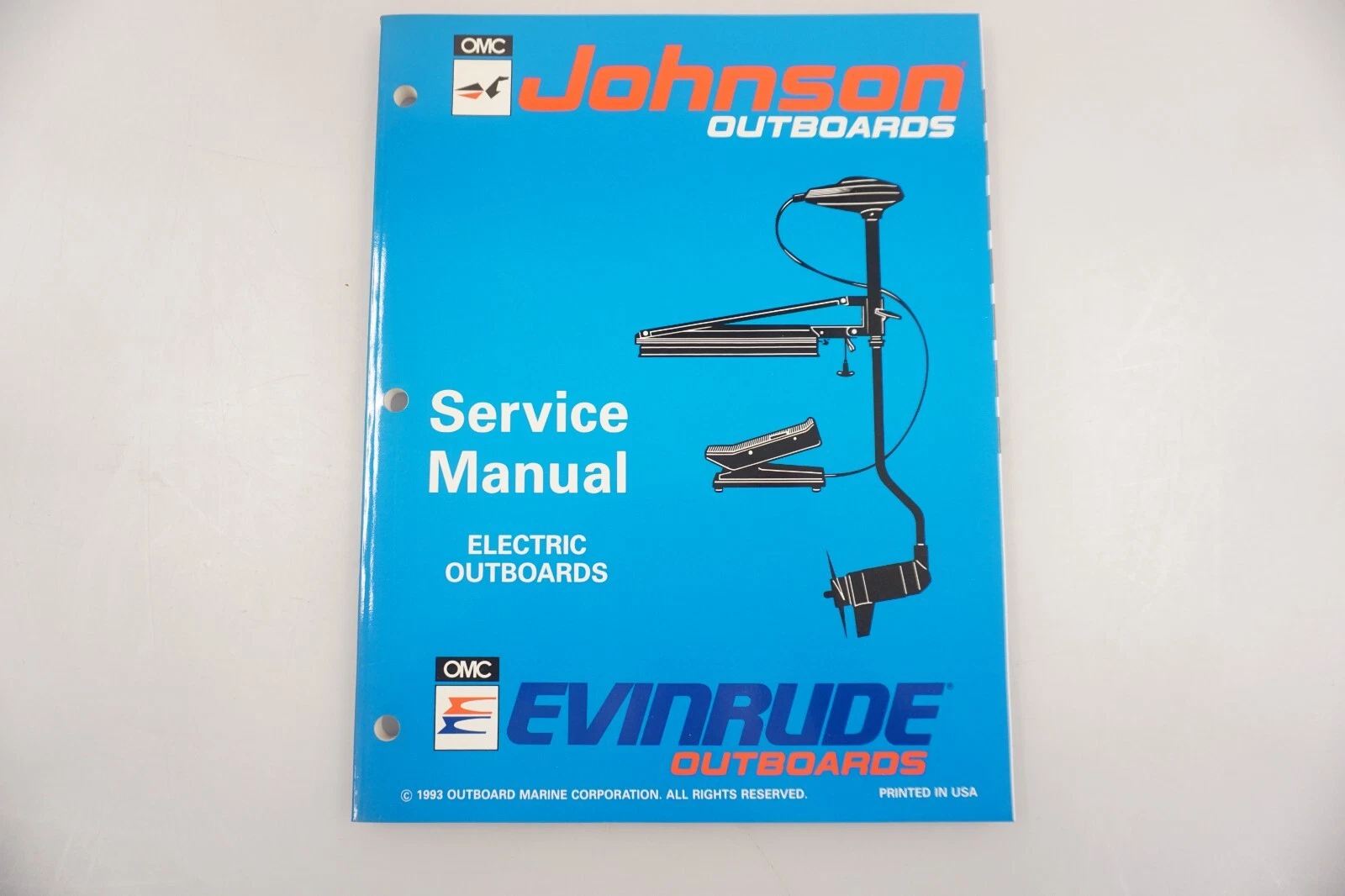 1994 Evinrude Johnson Electric Outboards Service Shop Manual 500605